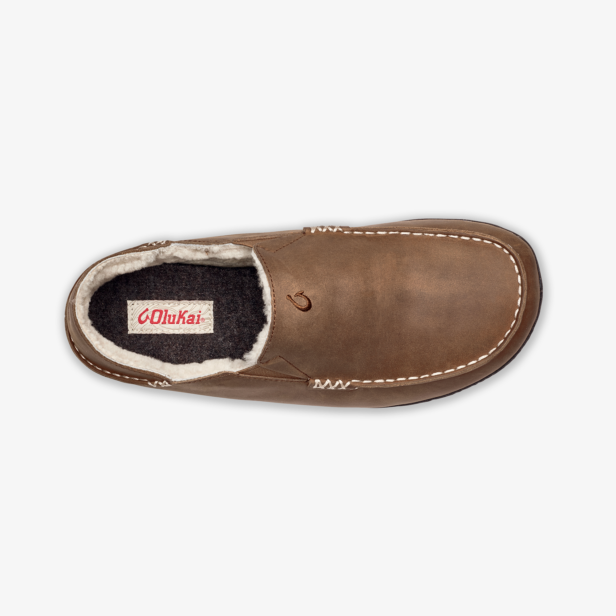 Moloā Slipper - Toffee / Dark Wood - Image 7