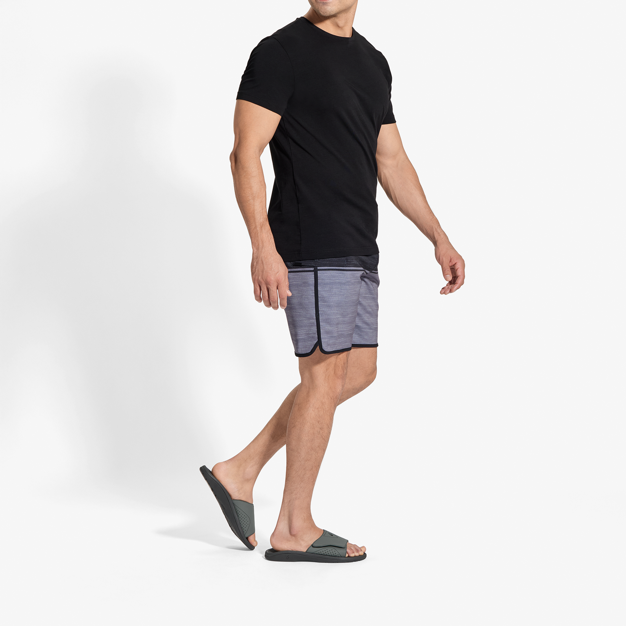 Nalu Slide - Rock / Black - Image 4
