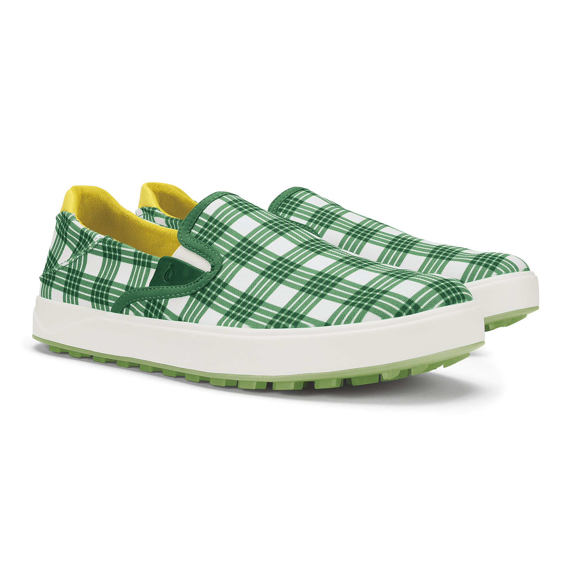 Wai'alae Slip On - Medium Green / Bright White - Image 5